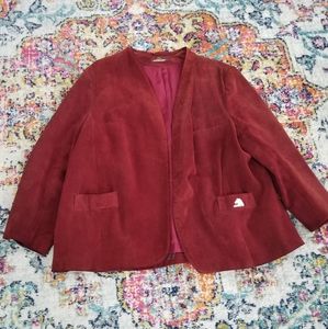 Jordache Vintage Leather Brick Red 